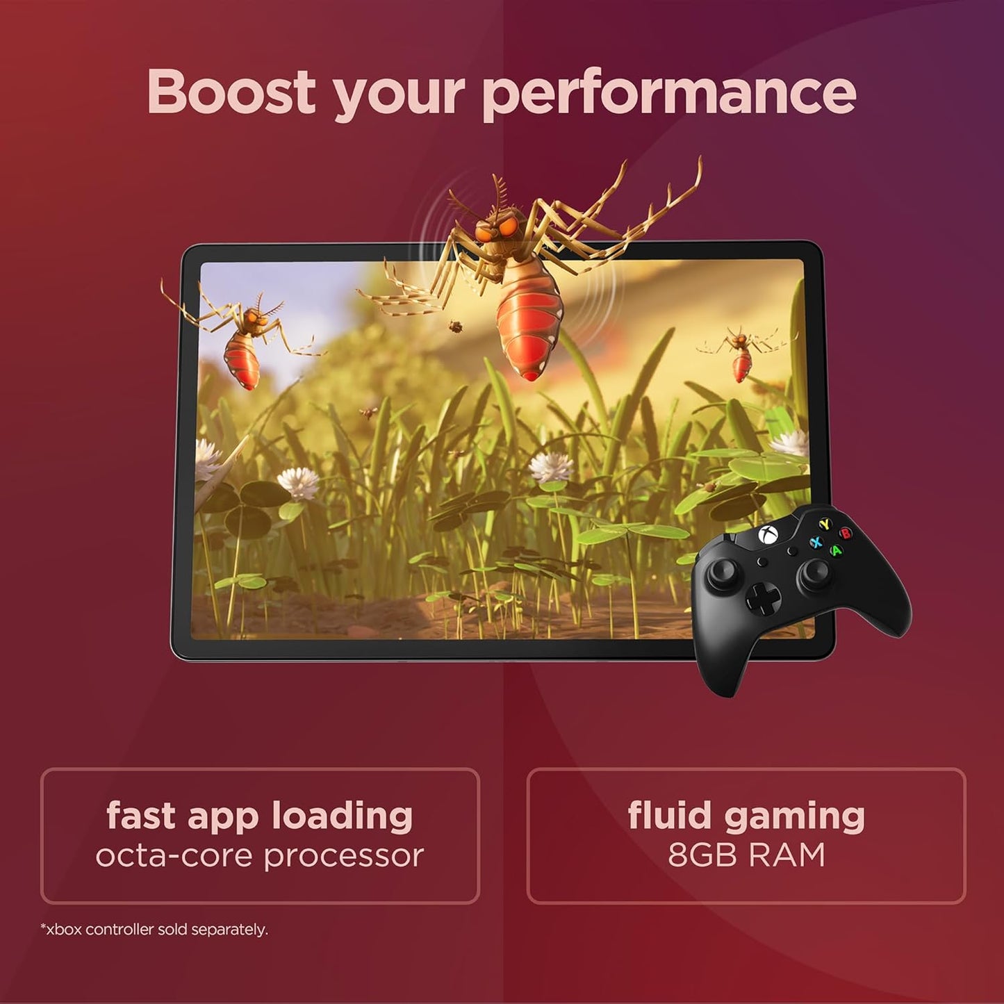 Lenovo Tab P12-2024 - Expansive Touchscreen Tablet - 12.7" 3K Display - 13MP Camera - 8GB Memory - 128GB UFS Storage - Android 13 - Dolby Atmos - Quad JBL Speakers - Pen and Folio Case Included