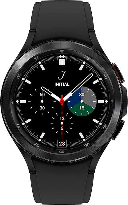 Samsung Galaxy Watch 4 Classic 46mm Smartwatch with ECG Monitor Tracker for Health Fitness Running Sleep Cycles GPS Fall Detection LTE US Version, Black